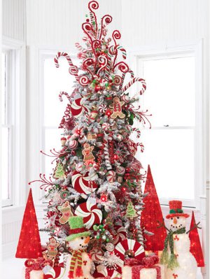 شجرة عيد الميلاد، بسبب، حلوى