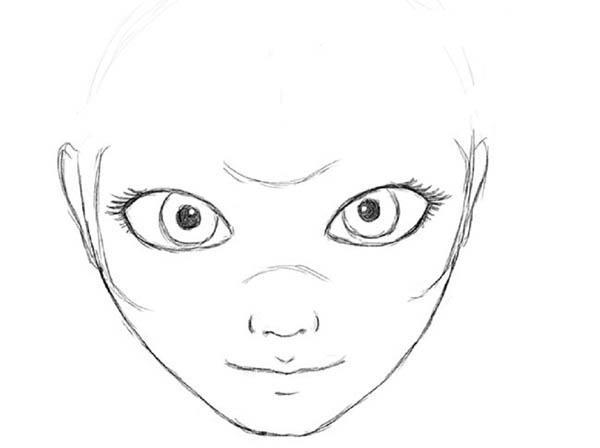 كيفية رسم سيدة علة وفائقة القط