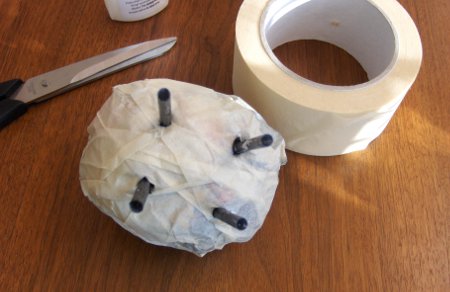 جميل، خروف، من، قطن، الكرات، ب، السنة الجديدة
