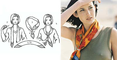 كيفية ربط وشاح الرقبة؟ كيفية ربط وشاح الرقبة؟