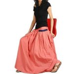 مع ما لارتداء تنورة طويلة مع ما لارتداء تنورة طويلة