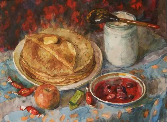 كيفية رسم شروفيتيد؟ رسم عطلة الربيع مع الأطفال