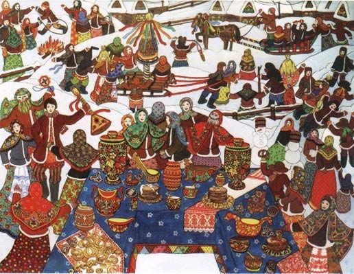 كيفية رسم شروفيتيد؟ رسم عطلة الربيع مع الأطفال
