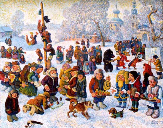 كيفية رسم شروفيتيد؟ رسم عطلة الربيع مع الأطفال