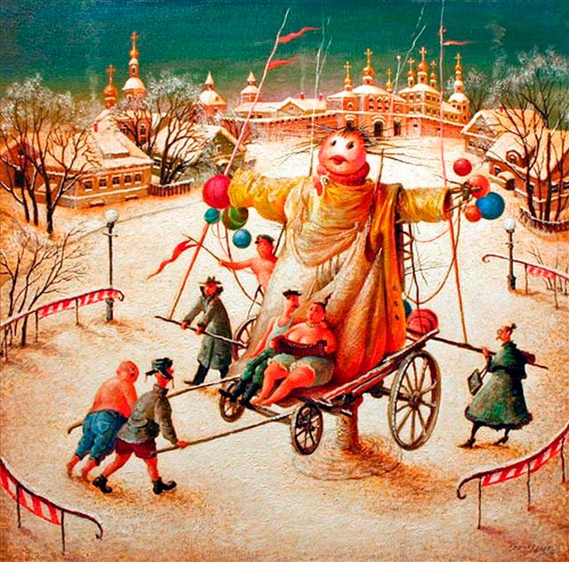 كيفية رسم شروفيتيد؟ رسم عطلة الربيع مع الأطفال