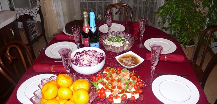 ما لطهي الطعام لماعز السنة الجديدة