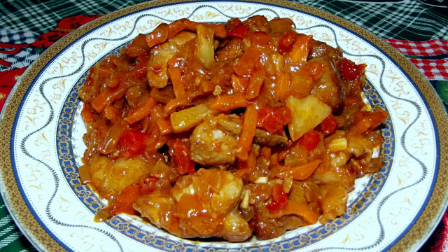 طبق جاهز الصنع