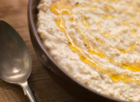 دقيق الشوفان، إلى داخل، ميلك