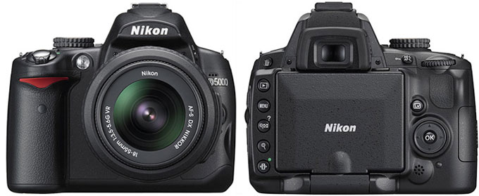 كاميرا نيكون D5000 الرقمية