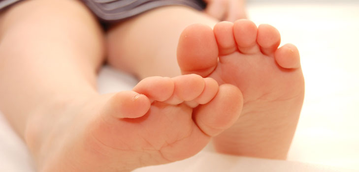 تدليك مع قدم مسطحة